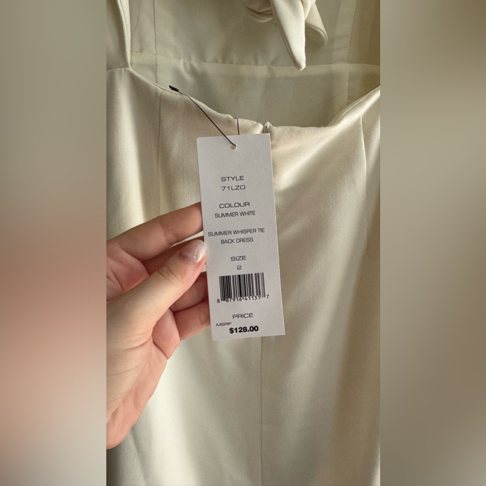 French Connection Tie Back
Whisper Sweetheart Dress NWT - Picture 6 of 8